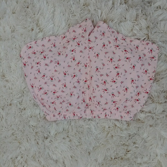 Garage Floral Flowy Shorts with adjustable waist - Picture 2 of 2